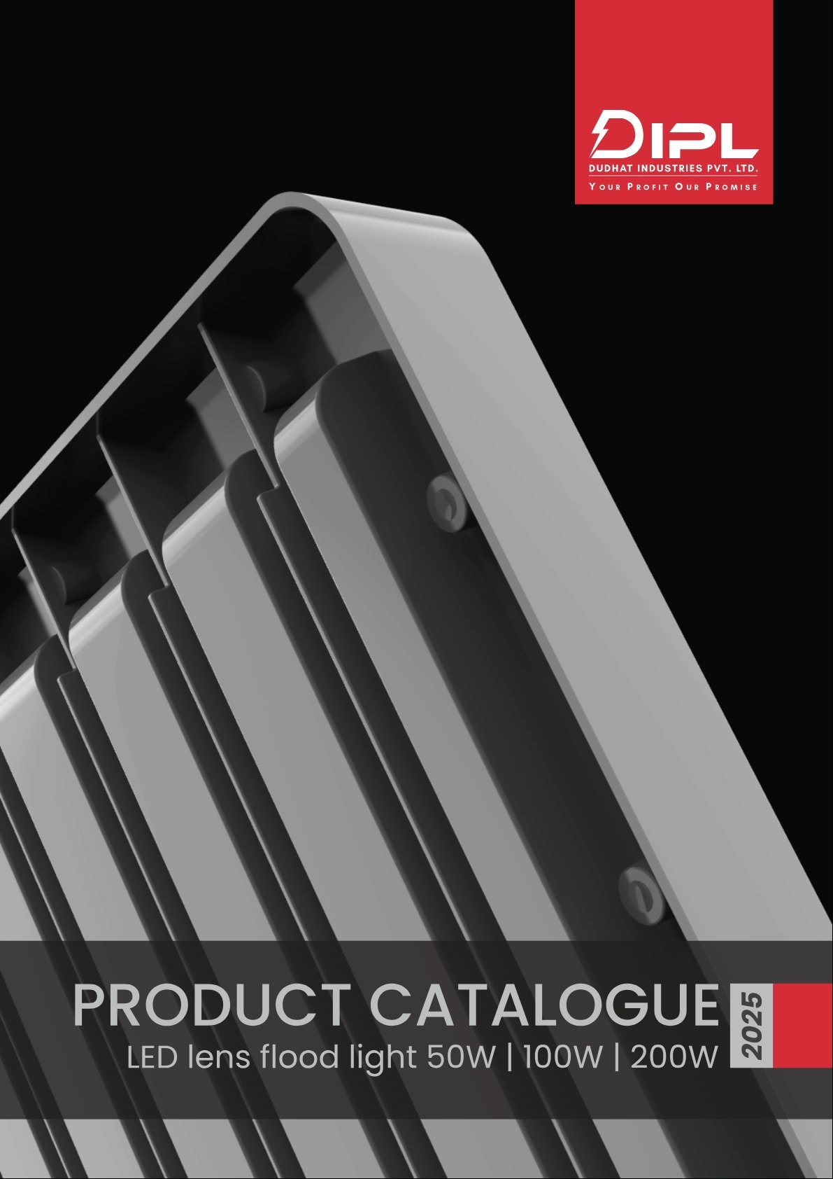 DIPL LED lens flood light product catalogue 2025