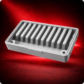 Aluminium die-cast housing