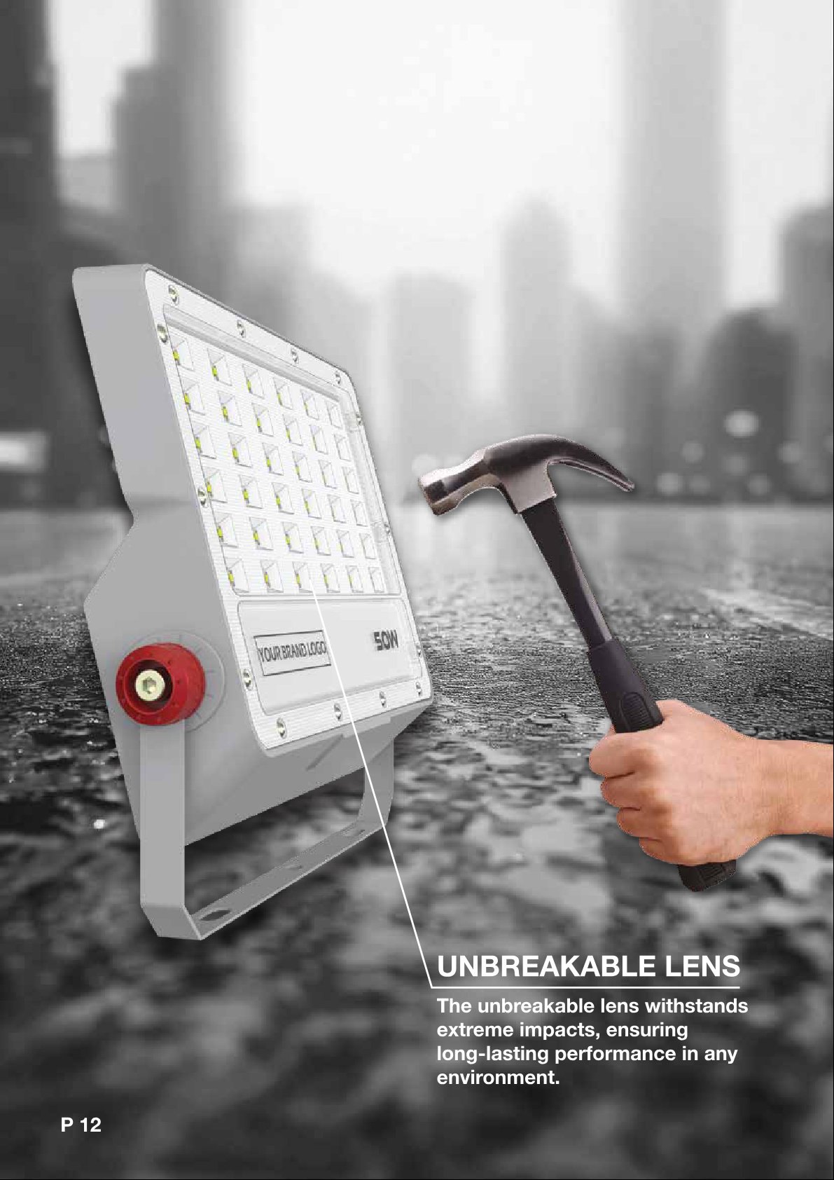 Unbreakable lens